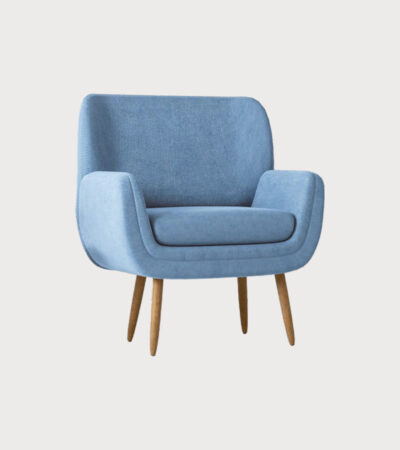 p-1 Leston Sofa with wood legs