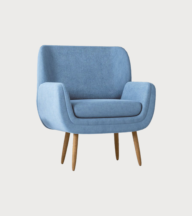 Leston Sofa with wood legs - 图片 1